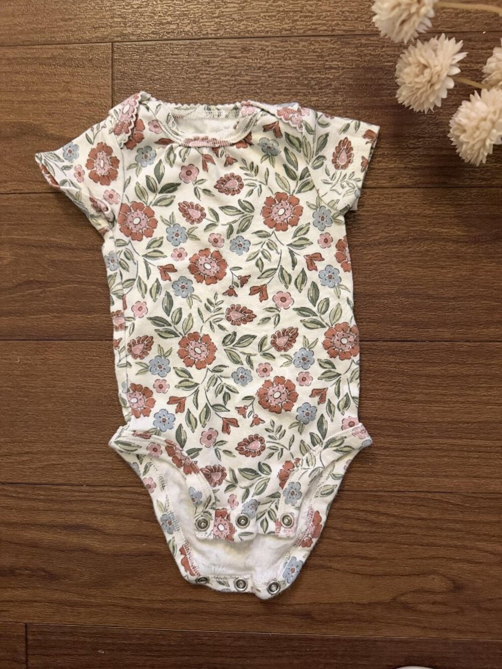 Carter's Just One You Folk Floral Bodysuit, Newborn